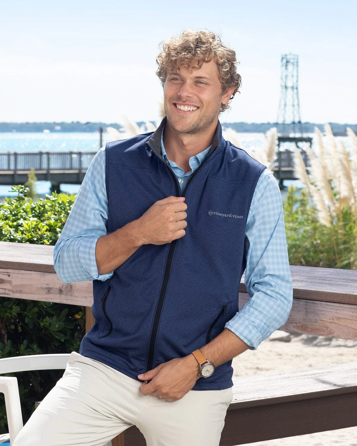 Vineyard Vines - Men's On-The-Go Shep Vest