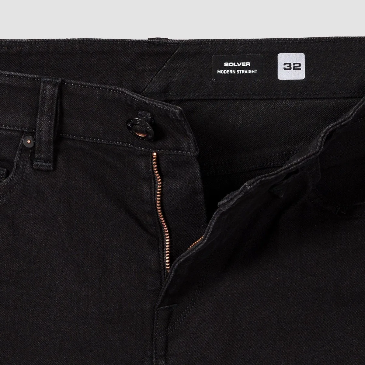 Volcom Solver Modern Fit Jeans Blackout