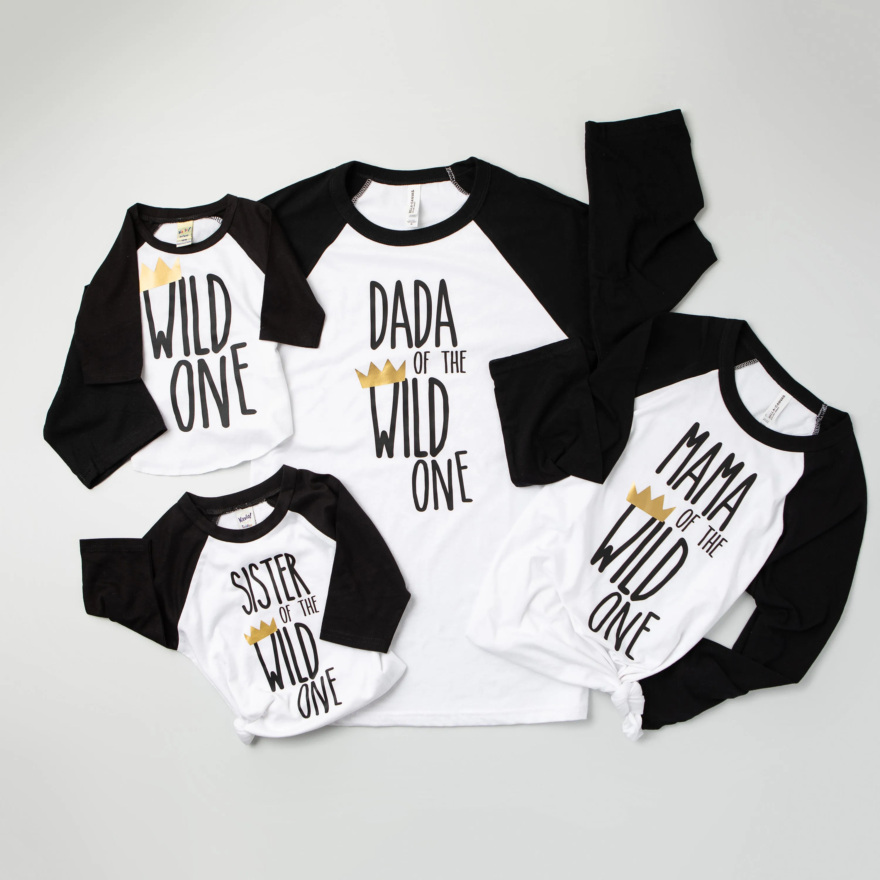 Wild One Sibling Raglan