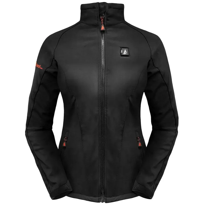 Women's 5V Battery Heated Softshell Jacket - Black