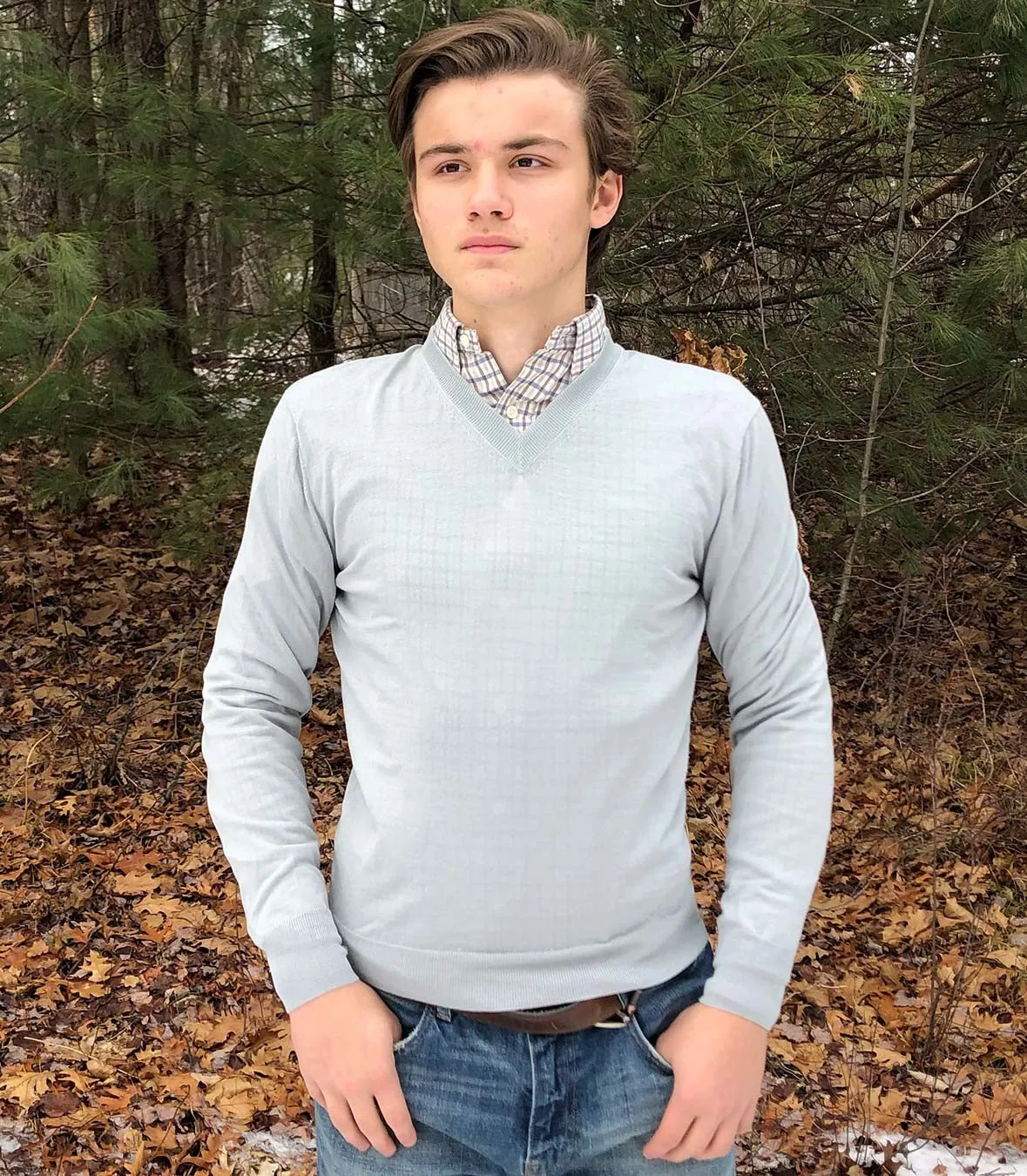 Wool Vaughn V-Neck Sweater